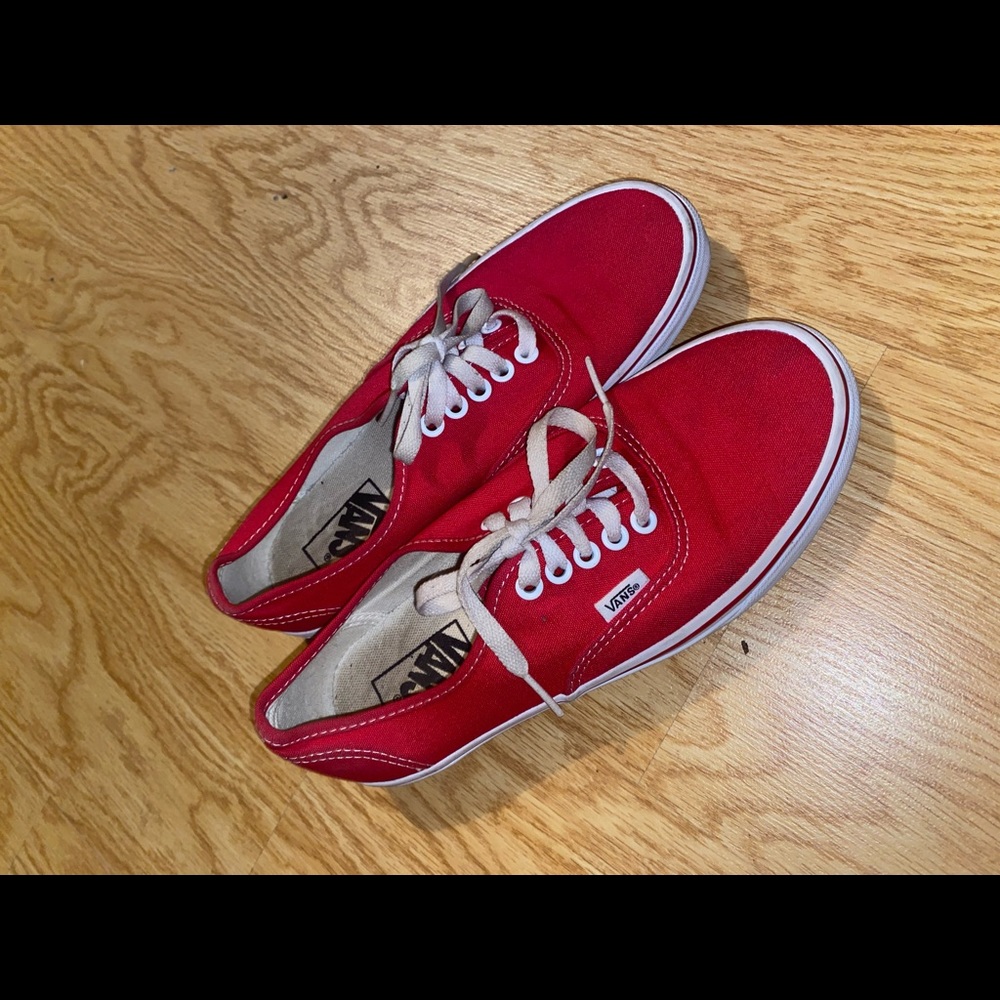 Red Vans